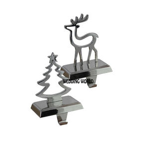 ที่ใส่ถุงเท้ายาวโลหะสำหรับตกแต่งสีเงินแบบคลาสสิกหรูหรา - Product Image 6