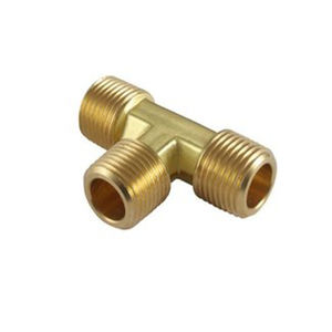 Nouveau fabricant indien personnalisé en laiton té mâle raccord vente - Product Image 1