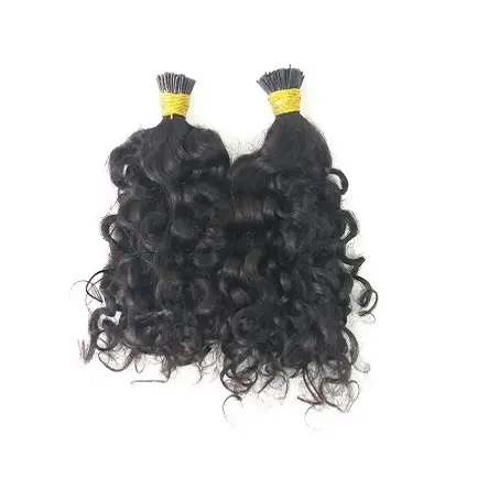 Hot Sale 100% Brazilian Virgin Human Hair Latest Deep Wave I Tip Hair Extension