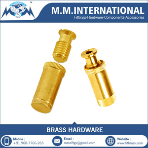 สมอสมอทองเหลืองคอนกรีตอินเดียแบบเรียบผลิตจากอินเดียได้อย่างแม่นยำ - Product Image 3