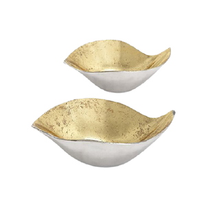 Set Of 3 Different Size Brass Fruits Serving Bowl Simple Design Round Shape Snacks Chocolate Bowls <b>For</b> <b>Hot</b> Selling - Product Image 3