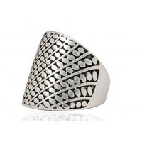 Anillo de estilo indonesio de diseño moderno, anillo liso hecho a mano, joyería de plata de ley 925, precio de fábrica al por mayor