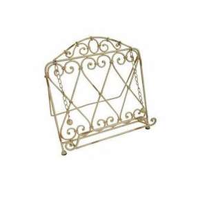 Handmade NICE WROUGHT IRON COOKBOOK HOLDER Vintage Style Kitchen Decorative Metal <b>Book</b> Stand for <b>Display</b> - Product Image 5