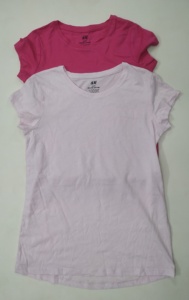 เสื้อผ้าแบรนด์ดังสำหรับเด็กผู้หญิง แขนสั้น คอกลม ชุดลำลอง ผ้าฝ้าย เสื้อยืดฤดูร้อน สต็อกล็อตจากบังกลาเทศ - Product Image 5