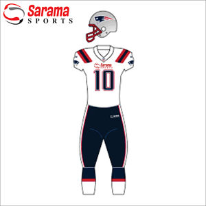 Conjuntos de uniformes de fútbol americano, de manga corta, liso, de la mejor calidad, nuevo diseño - Product Image 1