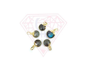 Round <b>Labradorite</b> Gemstone <b>Pendant</b> for Christmas - Product Image 4