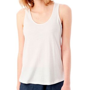 Custom 100% Cotton Breathable Quick Dry Knitted Fabric Vests <b>Woman</b> Fitness Gym Tank Top <b>Singlets</b> - Product Image 3