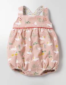 Summer New Design Velour Breathable Cotton Print Romper Dress for Baby <b>Girls</b> Beautiful Customizable in Size and Color - Product Image 1