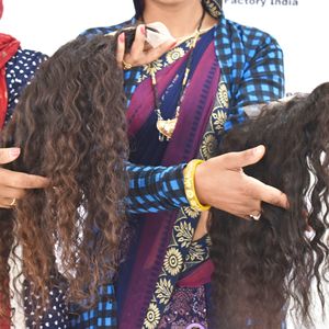 Produit naturel de la meilleure qualité Extensions de cheveux humains vierges indiens bruts non traités de qualité à cuticule alignée - Product Image 6