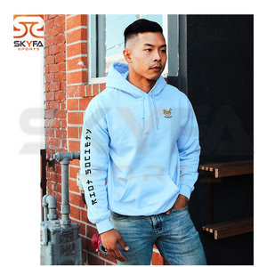 Sudadera con capucha para hombre y mujer, de algodón/poliéster, con gráficos personalizados, de material puro - Product Image 4