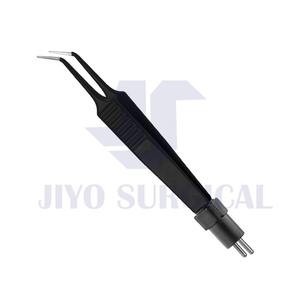 Pince bipolaire isolée en acier inoxydable de qualité A + Équipement chirurgical manuel avec pointe droite - Product Image 2