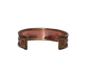 Bracelet en métal poli de haute qualité Montage en laiton de cuivre pour main comme cadeau - Product Image 6