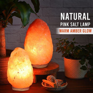 Lampe en sel de l'Himalaya biologique, écologique, faite à la main, forme naturelle, 2 kg, pour la décoration de la maison, par Impex Pakistan - Product Image 6