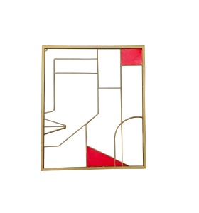 Arte de pared de Metal figurativo de pareja de poder tradicional dorado de diseño personalizado, decoración India Original Vintage para OCASIÓN DE Diwali en el hogar - Product Image 6