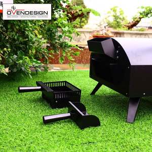 Four à Pizza unique de haute qualité BBQ Grill Excellente isolation Bois de chauffage Four à Pizza Pierre à Pizza Puissance manuelle Extérieur Autoportant - Product Image 6