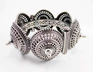 Bracelets Rajasthani Design traditionnel, bijoux faits à la main en argent Sterling 925, meilleure qualité, nouvelle collection - Product Image 1