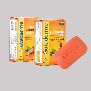 Gutaderme, venta al por mayor, jabón de baño de hierbas de cúrcuma Natural de lujo, Unisex para adultos, mujeres y hombres, blanqueamiento de piel sólida - Product Image 3