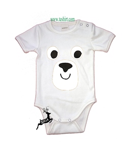 Organic Bamboo Cotton Baby Romper Cute Bear Winter Infant Wear Bulk Private Label India - Product Image 4