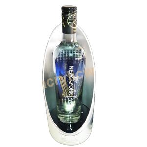 charging led lights bar acrylic champagne wine single bottle holder display <b>stand</b> wine display counter - Product Image 1