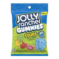 Sacchetto di 5 once di caramelle di frutta acida di Jolly Rancher Gummies (confezione da 12)