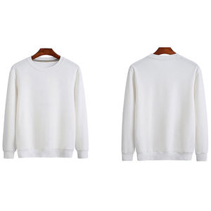 สินค้าขายดี ใหม่ล่าสุด เสื้อสตรีทแวร์ ผ้าฟลีซสั่งทำพิเศษ 100% ผ้าฝ้าย แขนยาว แห้งเร็ว อุ่นสบาย เสื้อคอกลมสำหรับผู้หญิงและผู้ชาย - Product Image 5