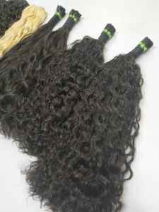 Cheveux vierges malaisiens de 12e année, non traités, machine à double trame, fermeture 5x5, cuticule alignée, naturellement lisses, pointe I - Product Image 3