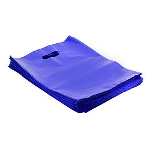 Sacs en plastique à gousset latéral découpé à l'emporte-pièce avec logo personnalisé pour supermarché et exposition emballage recyclable - Product Image 2