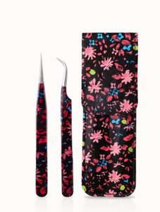 Pince à cils professionnelle en acier inoxydable japonais de précision personnalisable outil d'extensions de cils écologique outil de Volume - Product Image 2