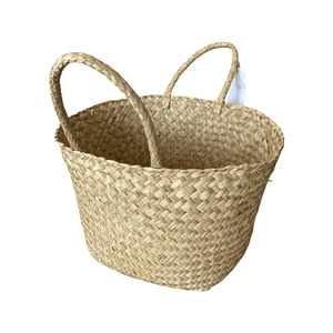 Sac pour femme en jonc de mer de haute qualité avec deux poignées à prix compétitif fait à la main au Vietnam à vendre - Product Image 2