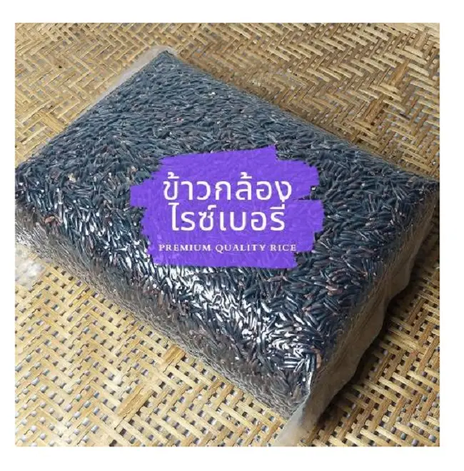 The Best Riceberry Rice Excellent for Health with Premium Quality of Thailand Rice with the Good Price