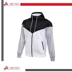 เสื้อโค้ทออกกำลังกายของผู้ชาย,เสื้อกันลมแบบใส่กลับด้านได้เสื้อแจ็คเก็ตมีฮู้ดขนาดใหญ่พิเศษแฟชั่น - Product Image 5