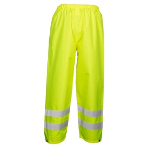 Combinaison de pluie de sécurité routière à prix de gros, imperméable, réfléchissante, veste et pantalon de pluie, combinaison de travail haute visibilité - Product Image 3