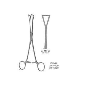 Duval Manual Power Source Tissue Grasping Forceps Base de instrumento quirúrgico de acero inoxidable - Product Image 1
