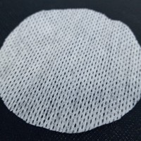 Enorme Stof Fabriek Rayon Viscose Polyester Katoen Bamboe Witte Spunlace Geweven Met Vlakte Mesh Patroon