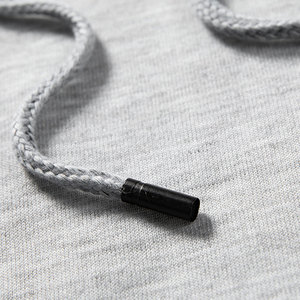 2025 personalizar hombres Sudadera con capucha prendas de vestir exteriores diseño de rayas transpirables Color liso Sloid pulóver sudaderas con capucha de algodón - Product Image 4