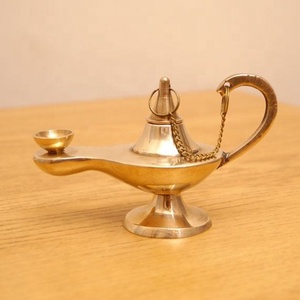 Vintage Metal Candle Holder - Product Image 1