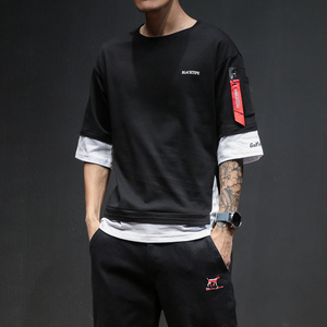 Thiết Kế In Lụa Tùy Chỉnh Logo Riêng Của Bạn Áo Thun 100% Cotton Cho Nam Áo Phông Trắng Với Số Lượng Lớn Sản Xuất Tại Ấn Độ - Product Image 3