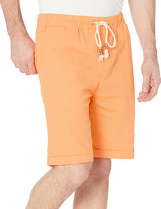 Pantalones cortos de verano informales con etiqueta personalizada para hombre, varios colores, cómodos, de tiro medio, transpirables, de punto, diseño de moda para ropa de calle - Product Image 4