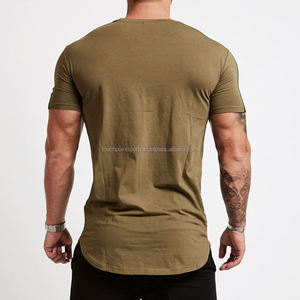 Camiseta de algodón peinado para hombre, camisa de manga corta de peso pesado, 220gsm - Product Image 5