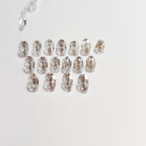 เพชรสังเคราะห์ SI ความบริสุทธิ์ G H I สี0.60ถึง0.69กะรัตสีขาวขัดเงาหลวมแฟนซีเบาะเพชรสำหรับขายส่ง - Product Image 1