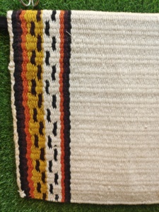 Manaal Enterprises Reya New Zealand Wool Western <b>Saddle</b> Blanket Top Felt Pad Sensor Flex Size 33" L x 38" W x 1" Thickness MO02 - Product Image 4