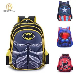 Sacs d'école à motifs de dessins animés en promotion : les sacs à dos les plus vendus pour étudiants et enfants, fabriqués par des usines de sacs pour enfants à Guoazguo, Chine. - Product Image 4