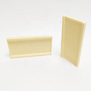 Crisol de cerámica de Zirconia estabilizada <span class=keywords><strong>Calcia</strong></span>, piezas de cerámica industriales refractarias para componentes electrónicos, servicio de corte personalizado - Product Image 5