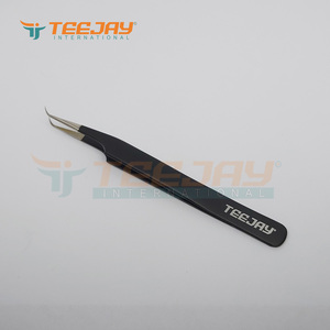 Outils de soins de beauté pour les sourcils, 3 pièces, vernis de poudre noire pour les cils, courbés, 5mm - Product Image 3