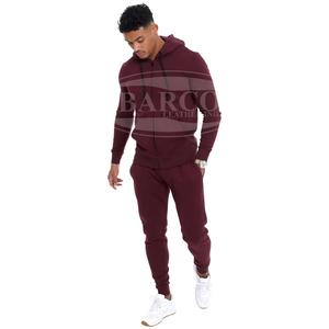 Chándal con Capucha de Felpa de Algodón Estampado Sólido de Alta Calidad para Hombre, Tallas Grandes, con Logotipo Personalizado y Etiqueta en el Cuello - Product Image 6