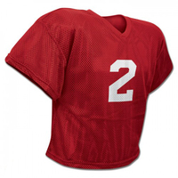 Venta al por Mayor de Fábrica, Jersey de Práctica de Fútbol Americano de Color Rojo, Manga Corta, Verano, Personalizado Barato con el Mejor Servicio