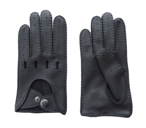 Gants de conduite en cuir HOMME FEMME - Product Image 4