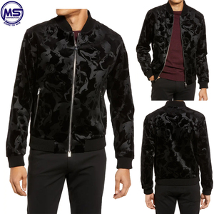 Blouson aviateur de couleur unie imprimé de logo personnalisable pour hommes pakistanais meilleur tissu avec col montant pour hommes - Product Image 6