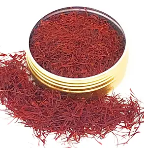 Kashmiri-azafrán Natural de alta calidad, proveedor indio, hierbas y especias Rojas puras secas crudas, 1 Kg