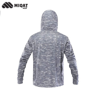 Sweat à capuche à manches longues upf 50, personnalisé, pour vêtements de pêche - Product Image 2